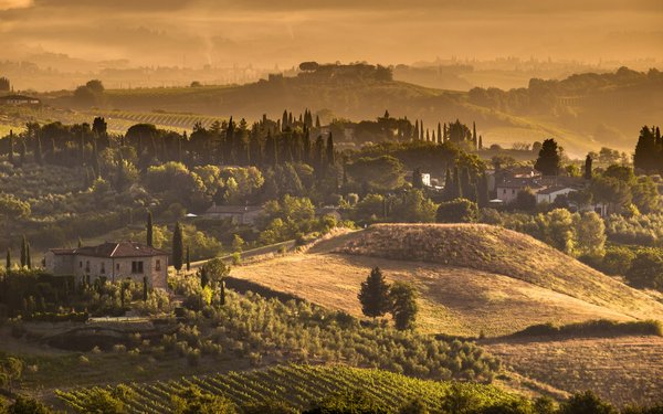 Où séjourner pour des vacances avec des cours de cuisine et des visites de vignobles en Toscane?