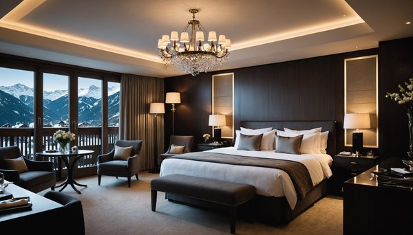 Séjournez au cœur du luxe à courchevel : hôtel 5 étoiles